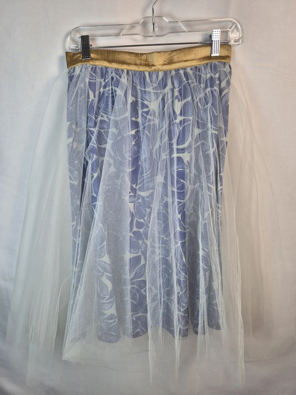 Anthropologie sheer tulle
